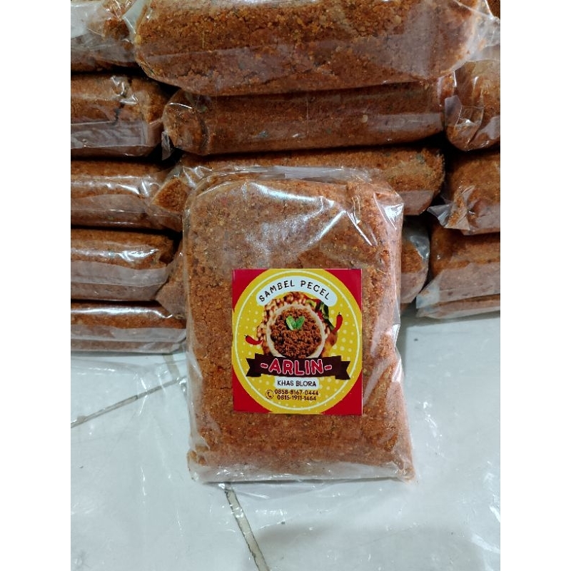 

SAMBEL PECEL, SAMBEL PECEL, SAMBEL KACANG 250 gram oleh-oleh khas Blora