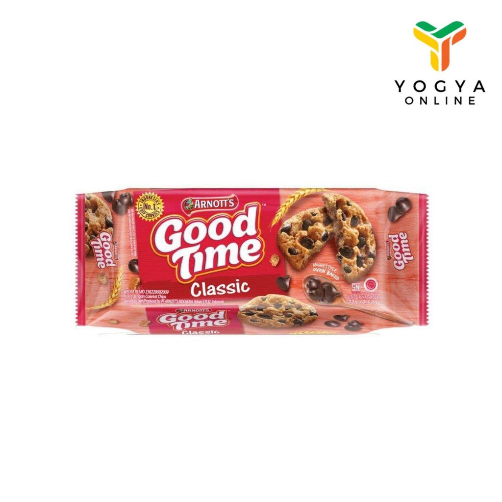 

Good Time Classic Chocochips Cookies 72 Gr