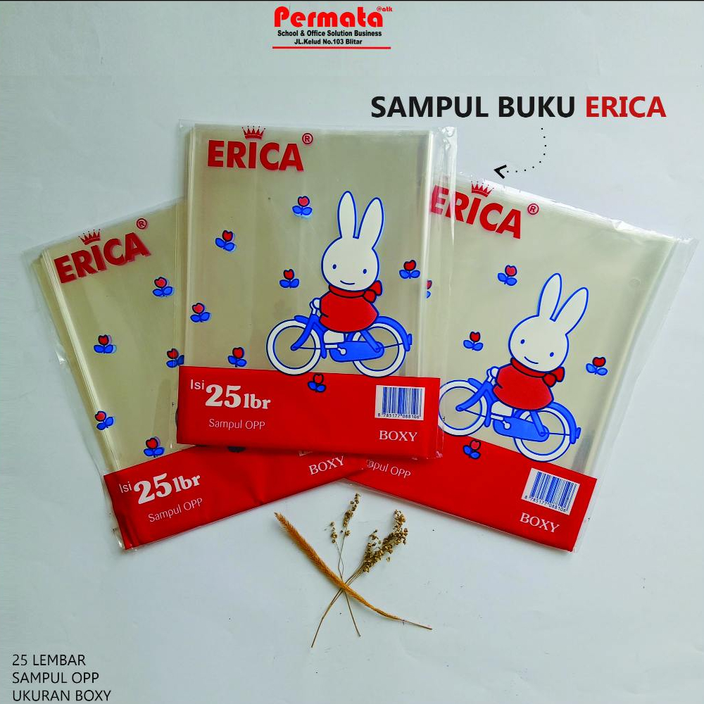 

Sampul Buku Boxy ERIKA 25 Lembar Bening /Sampul Buku/ERIKA