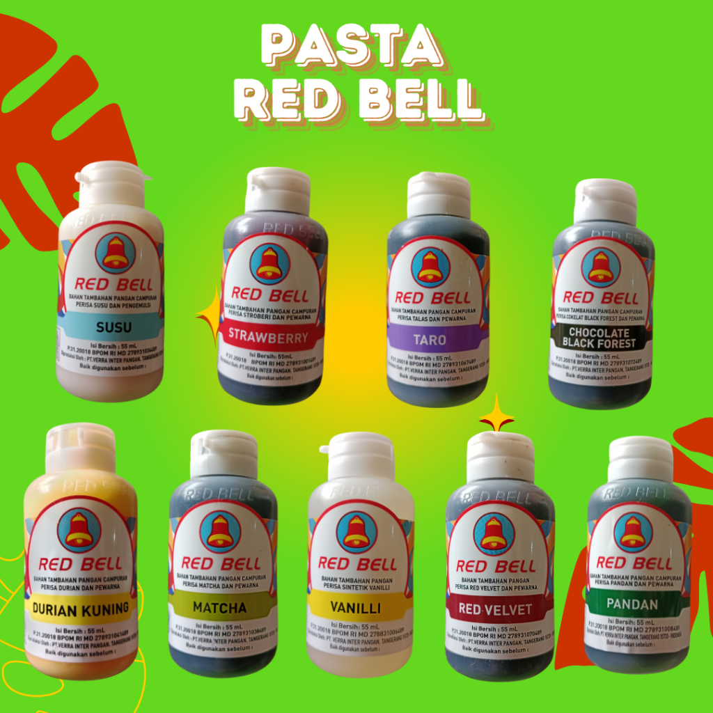 

PASTA RED BELL DENGAN VARIAN RASA YANG BERAGAM