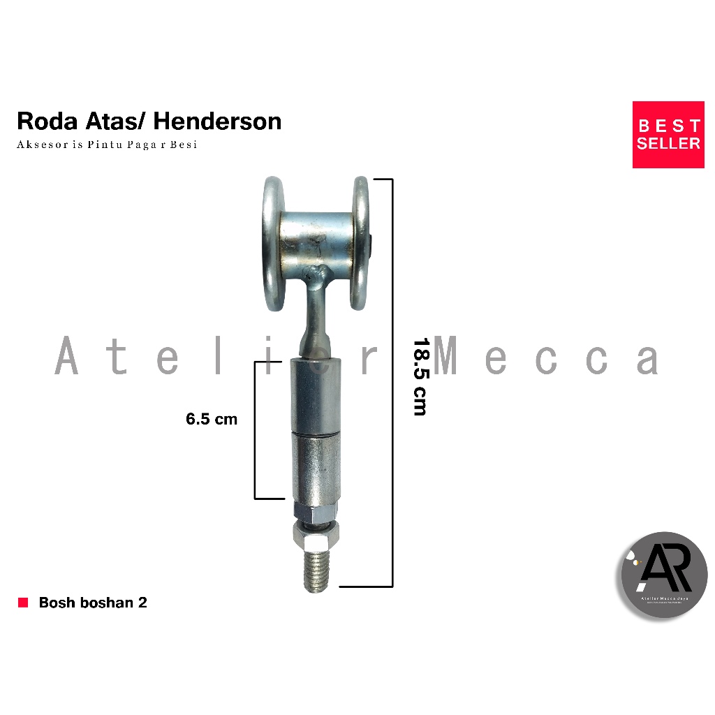 Roda Henderson Atas rel henderson bos 2 |  Roda rel besar