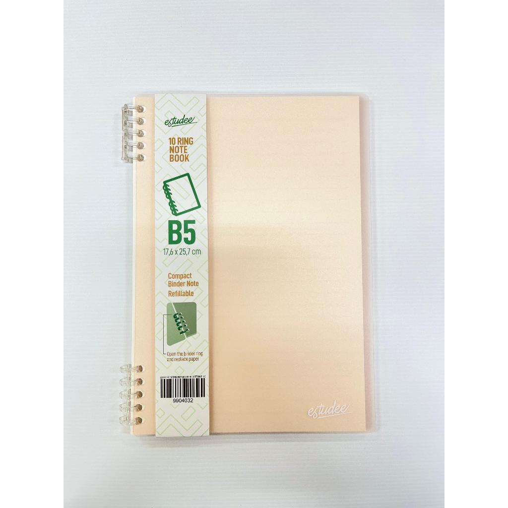

Gramedia - Estudee 10Ring Notebook B5 Cotton Pink