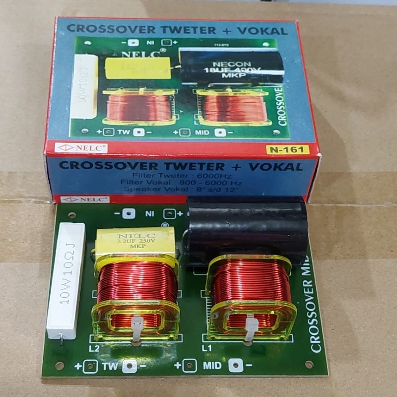 Crossover Pasif 2 Way ( Midle + Trible)