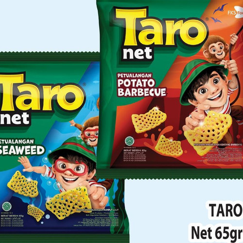 

Taro NET Petualangan Makanan Ringan Ekstrudat 65gr Snack Parcel Ulang Tahun Paket Lebaran