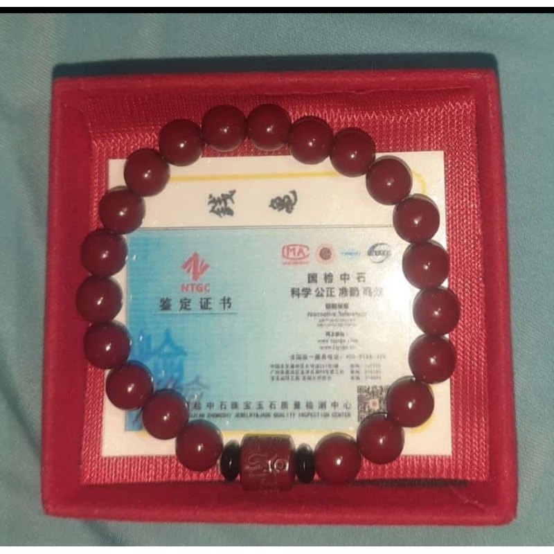 Gelang Giok Merah ori