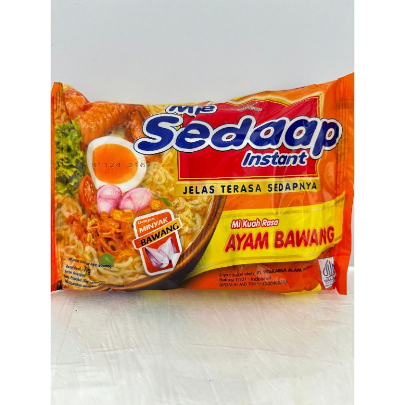 

Mie sedaap instan kuah ayam bawang