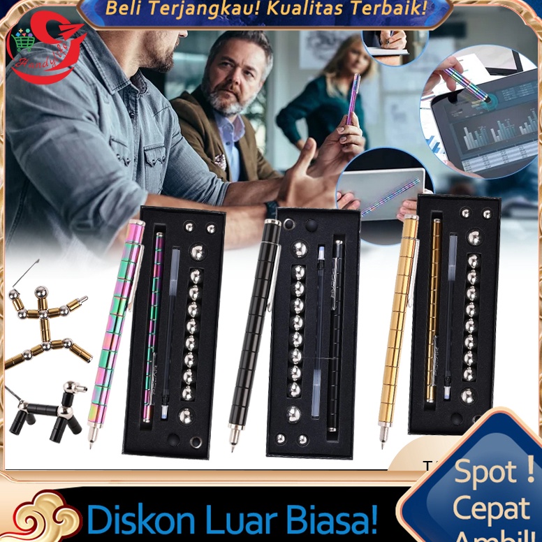 

Fidget Pen Jari Magnetik Untuk Pereda Stress Di Kantor Sekolah Produk Baru Untuk De Stress KODE R7F9
