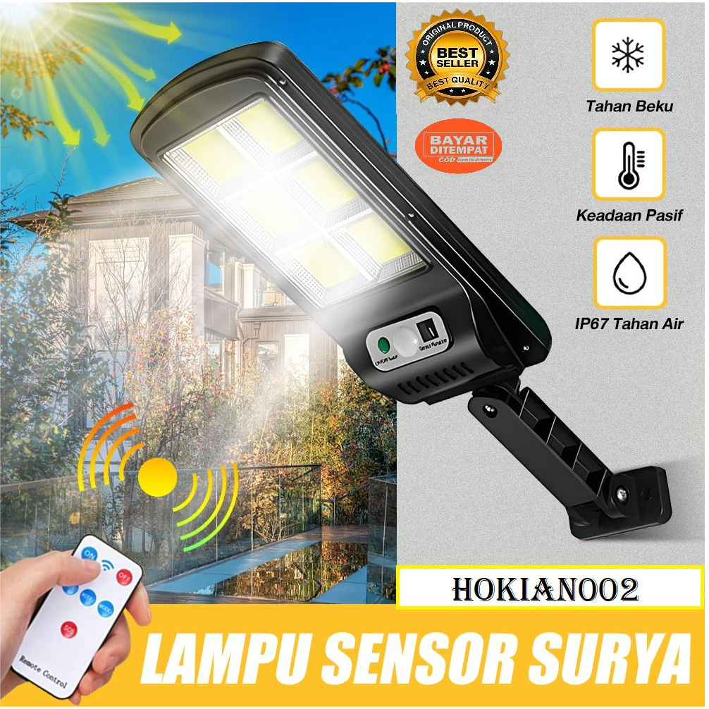 Lampu Jalan LED Solar Cell Outdoor Lampu Tenaga Surya 90W /SOLAR CELL 90W