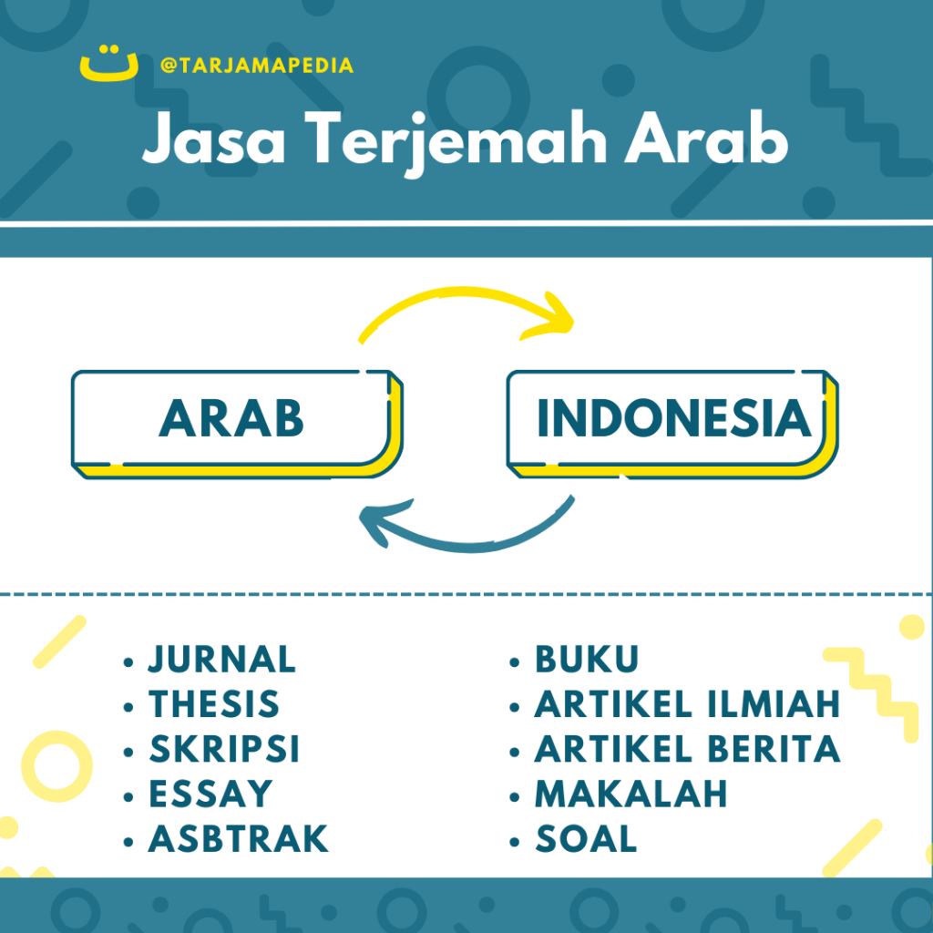 Terjemah Arab Indonesia / Terjemah Indonesia Arab / Translate bahasa Arab / Translate Arabic