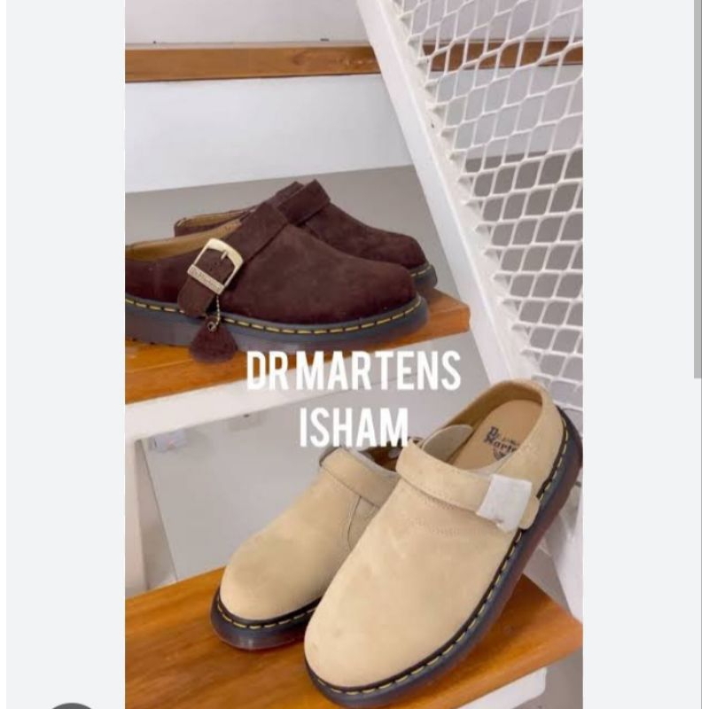 DR MARTENS ISHAM BOSTON BROWN BEIGE SIZE 36 - 45 NEW ORIGINAL