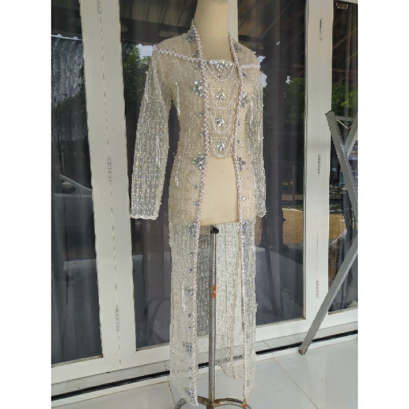 KEBAYA KUTU BARU BAHAN TILLE