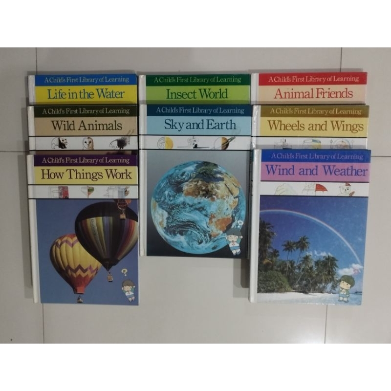 Buku A Child's First Library of Learning Inggris Hardcover