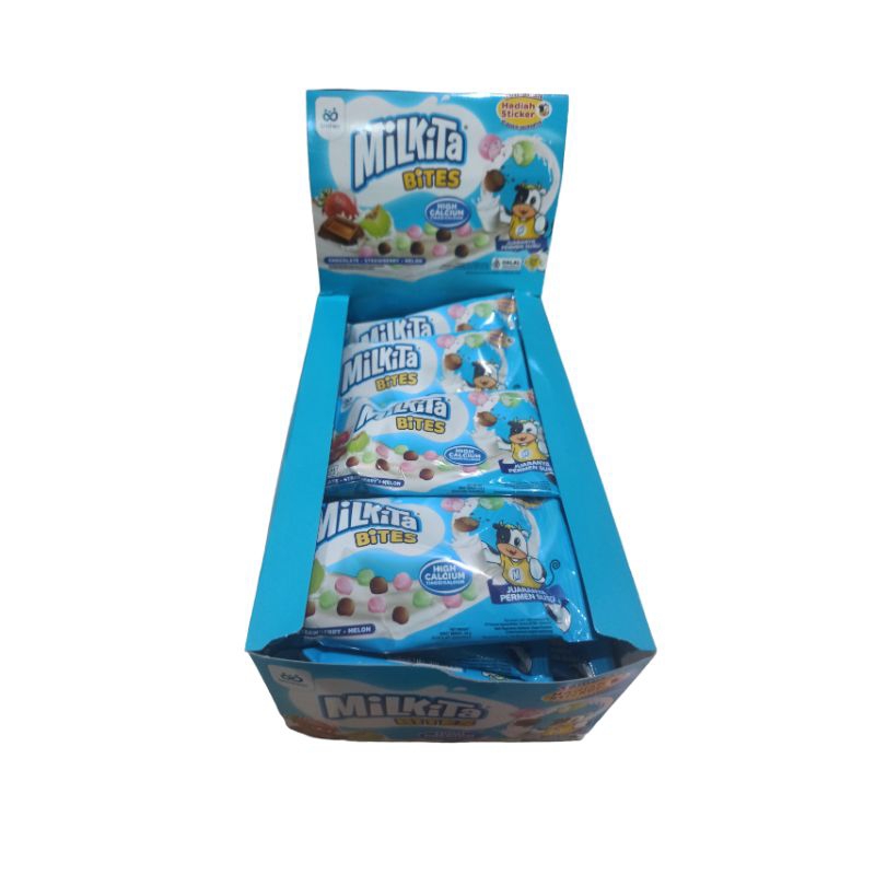 

MILKITA BITES PERMEN SUSU 1 BOX 24pcs