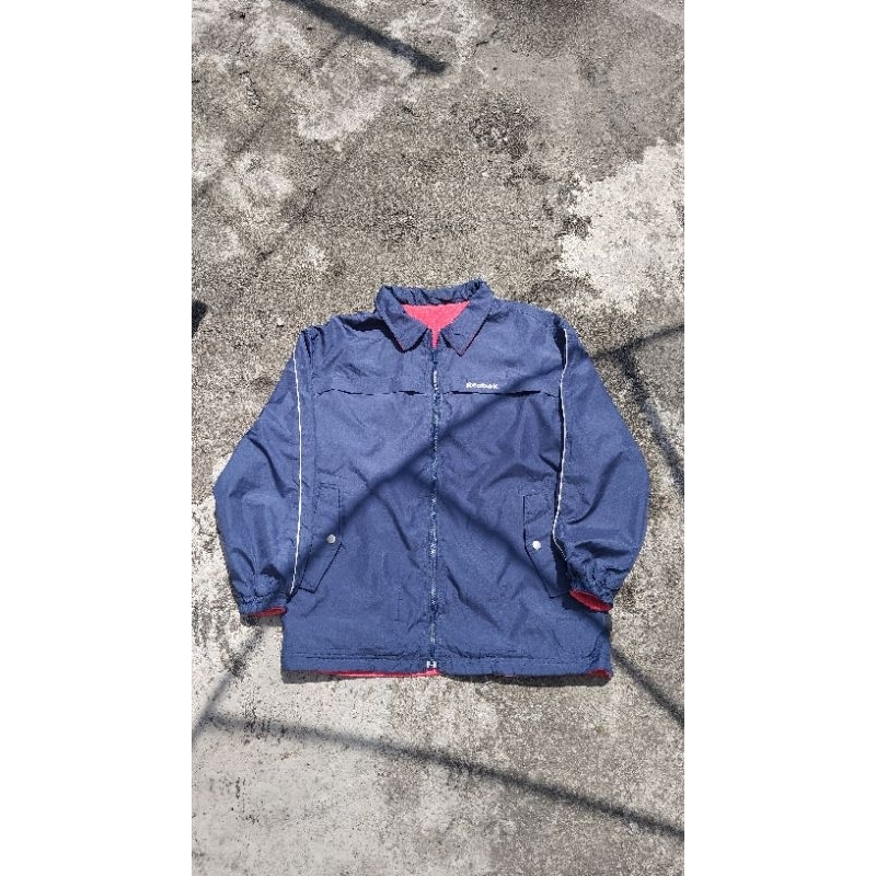 jaket reversible tracktop rebook reebok reebook