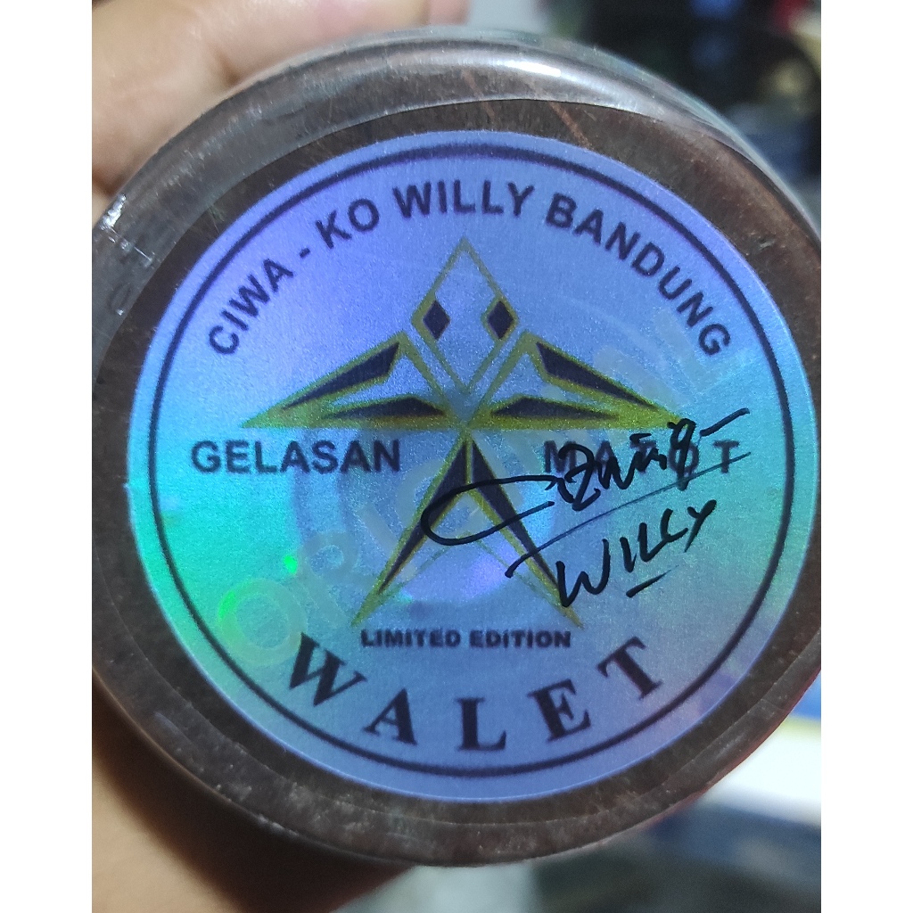 Gelasan matot WALET original ko ciwa willy bandung bahan abu 0.23 6000yard bonus kenur 0.60 benang l