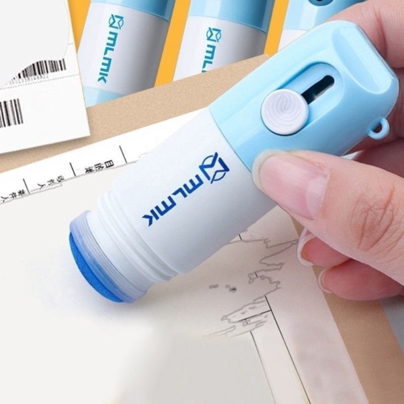 

MLMK Stempel penghapus resi 2 in 1 Cutter pembuka paket 10 ml