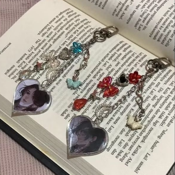 (READ DESC) heafen official blessing keychain | tgcf keychain (pc habis)