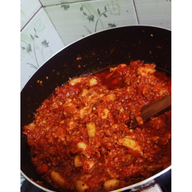 

sambal cumi dan sambal teri