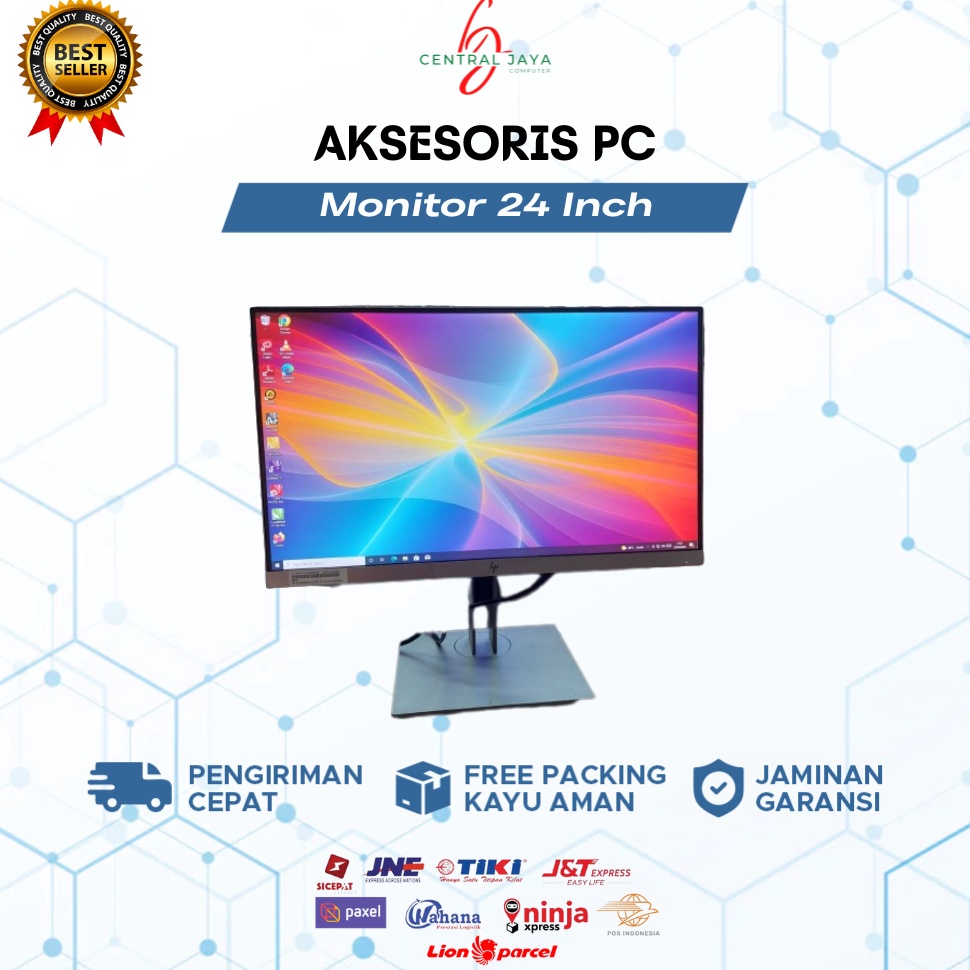 Monitor LED Second 22 24 27 inch Full HD Widescreen Potrait Monitor Bekas Murah Baca Deskripsi b H8R