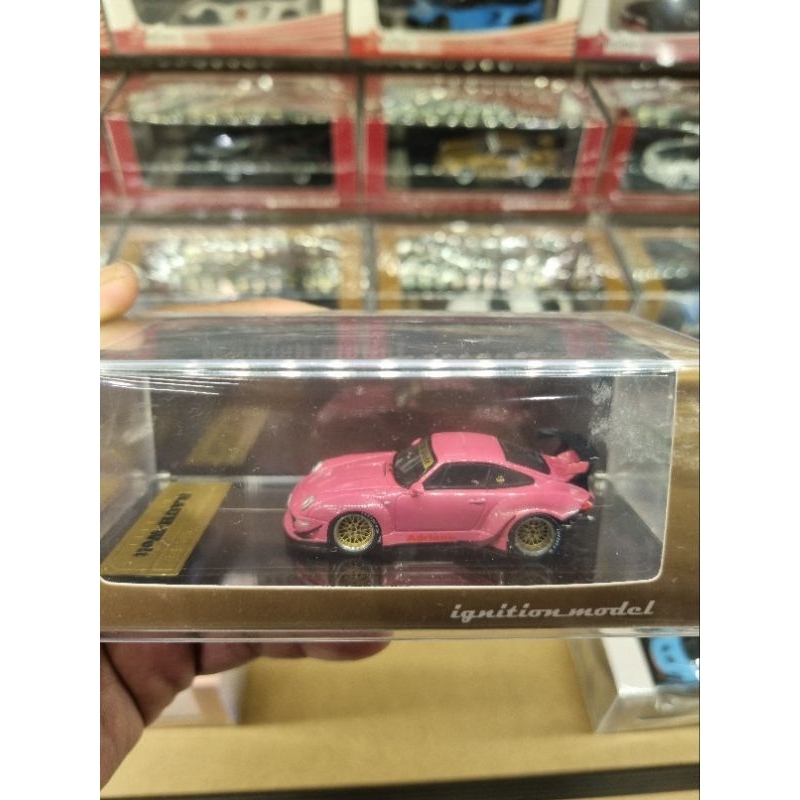 Ignition model Porsche 993 RWB Pink Resin