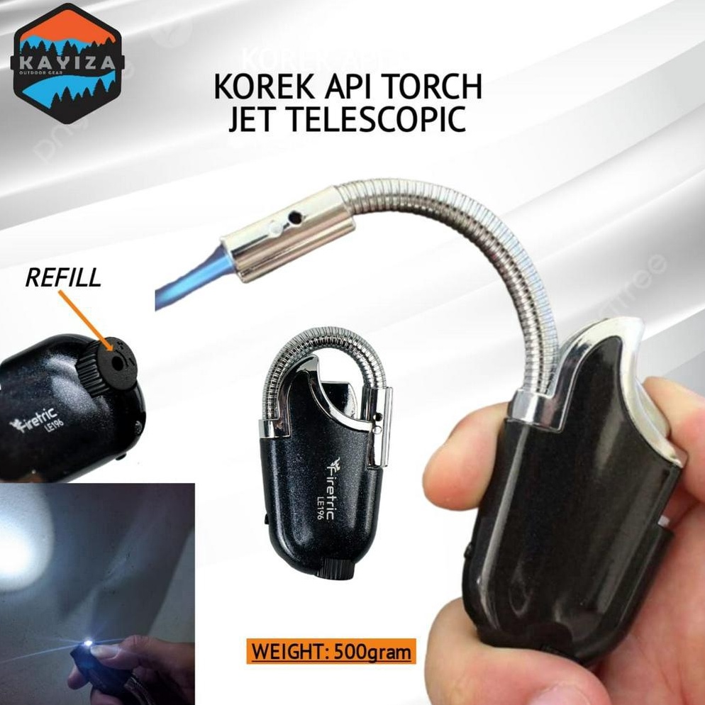 KODE H82G Korek api gas mancis firetric api butane camping outdoor  Korek Firetric  korek gas jet