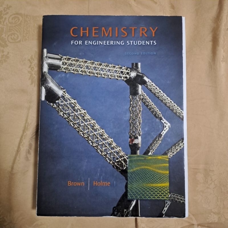 [PRELOVED] BUKU KIMIA CHEMISTRY FOR ENGINEERING STUDIES SECOND EDITION BROWN HOLME TPB ITB STEI