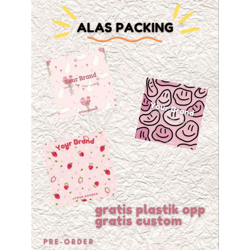 

ALAS PACKAGING PINK EDITION | ALAS PACKAGING GELANG AKSESORIS | ALAS PACKAGING FREE | ALAS PACKAGING