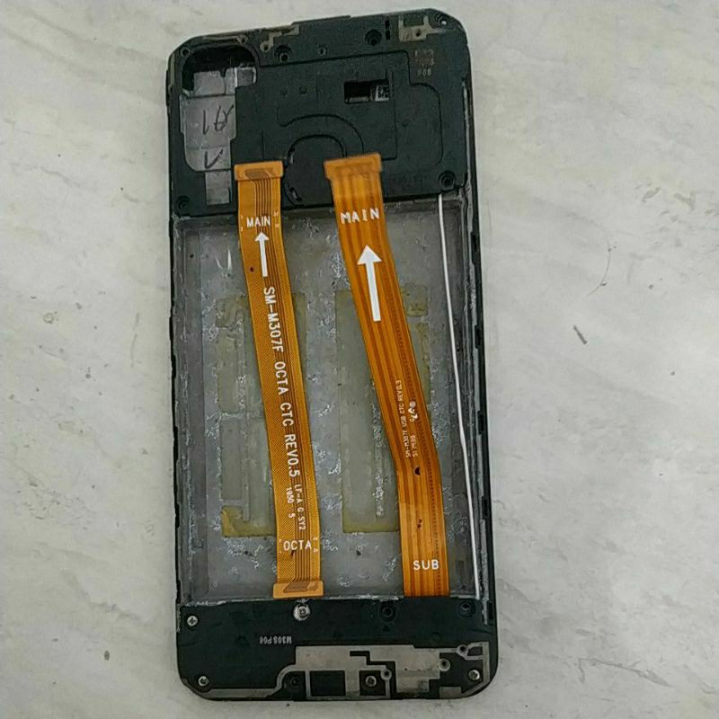 frame FULSET bekas Samsung m30s dapat sesuai gambar