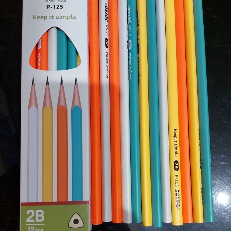 

pencil p125 2b joyko tertera harga 4 lusin 48pcs KODE J7L3