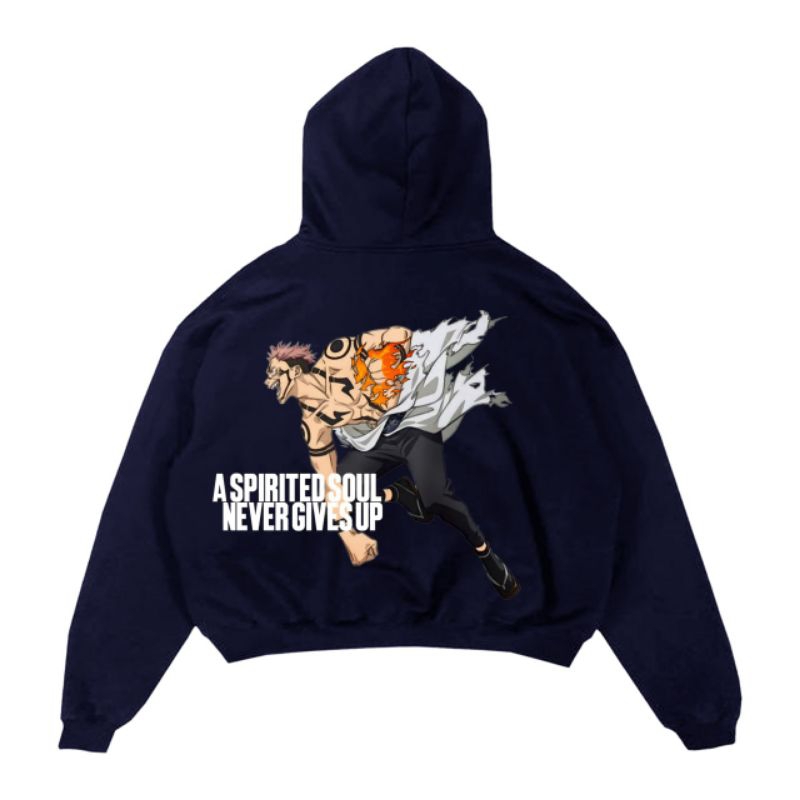 ZUARSY Hoodie Oversize Anime Sukuna Unisex