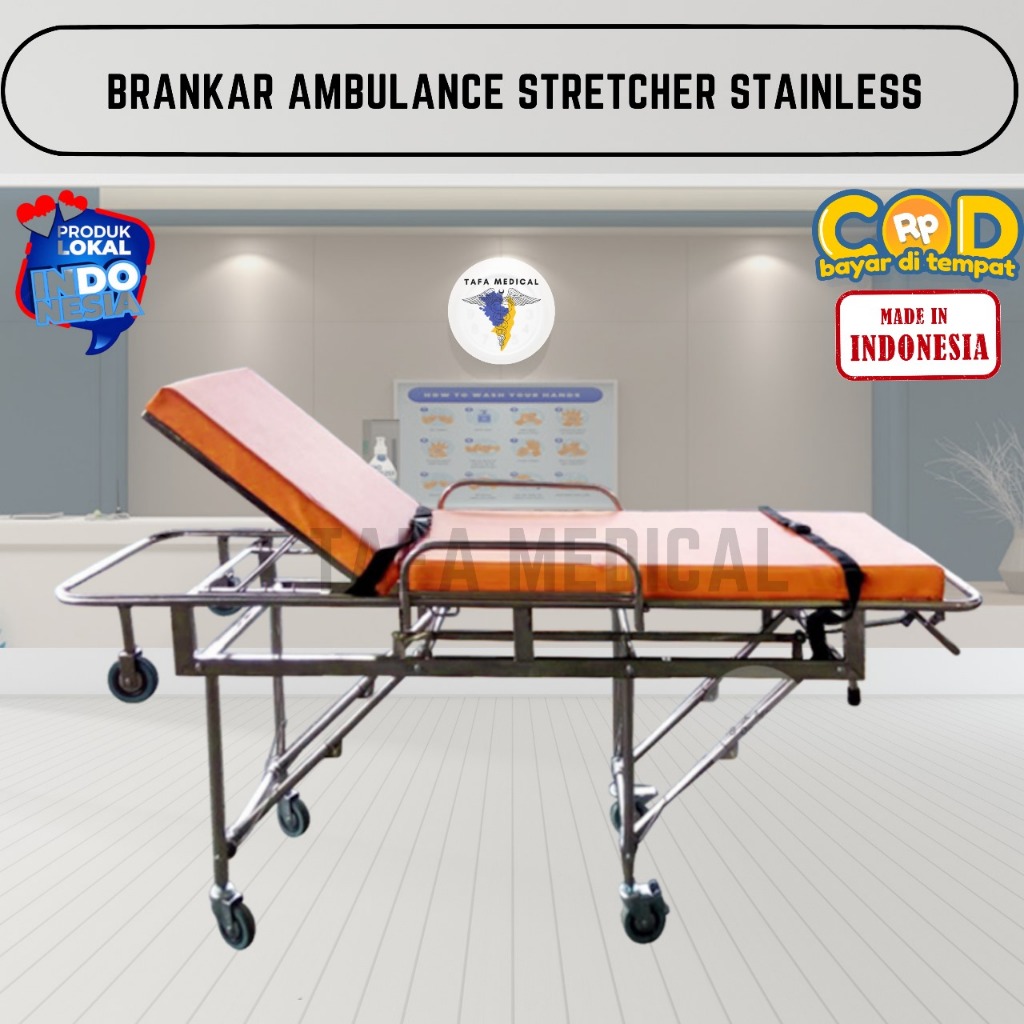 Brankar Ambulance Stretcher Ambulance Stainless