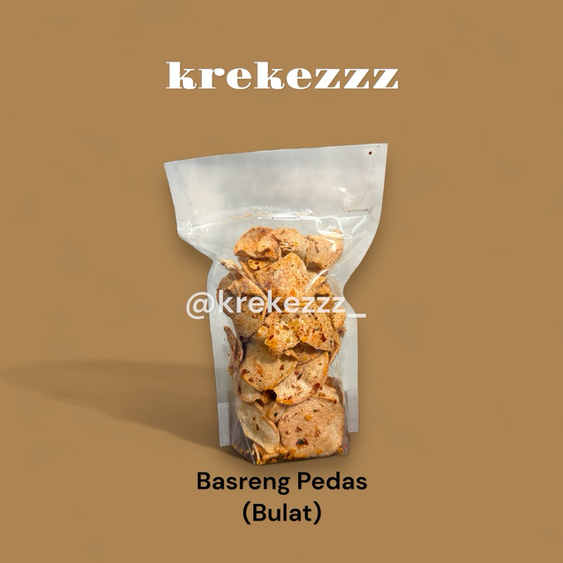 

Basreng Pedas (bulat)