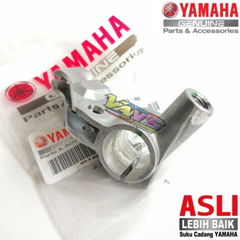 Holder Lever Dudukan Handle Rem Kiri Dudukan Spion Kiri B65 AEROX 155 2019-SEKARANG, NEW LEXI LX 155
