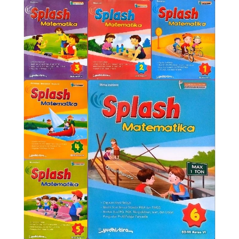 SPLASH MATEMATIKA KELAS 1-6 KURIKULUM MERDEKA YUDHISTIRA