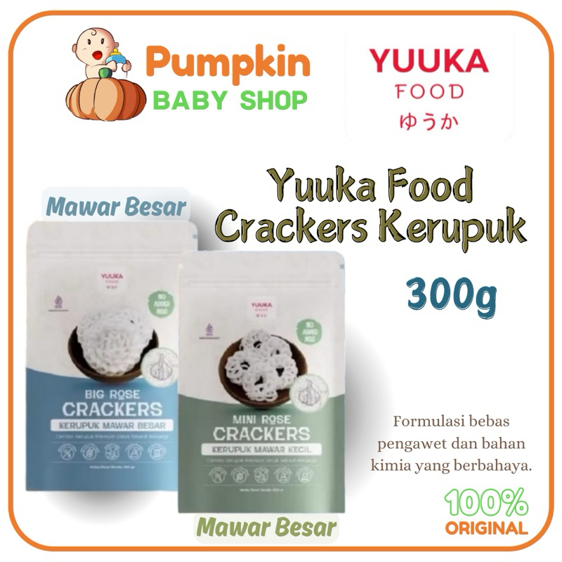 

Yuuka Food Crackers Kerupuk 300gr - Yuuka Kerupuk