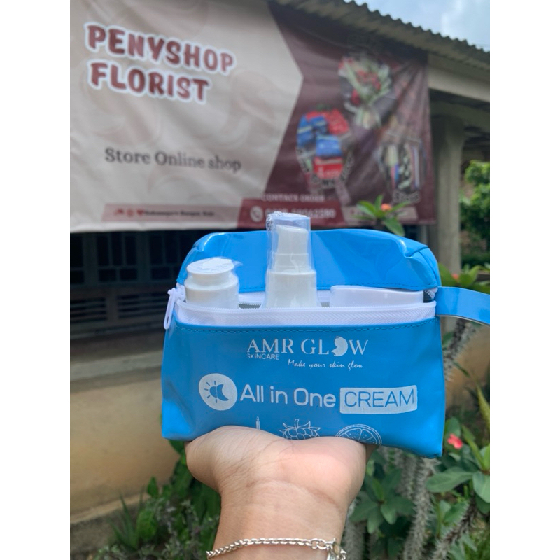 AMR GLOW BPOM ORI 100% Skincare AMR GLOW sepaket_
