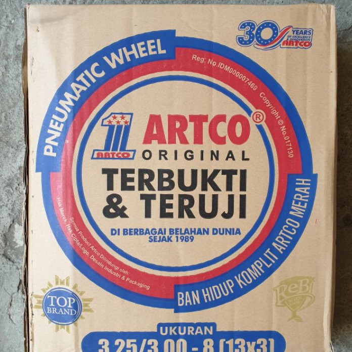 Top BAN KOMPLIT ARTCO  BAN HIDUP KOMPLIT ARTCO