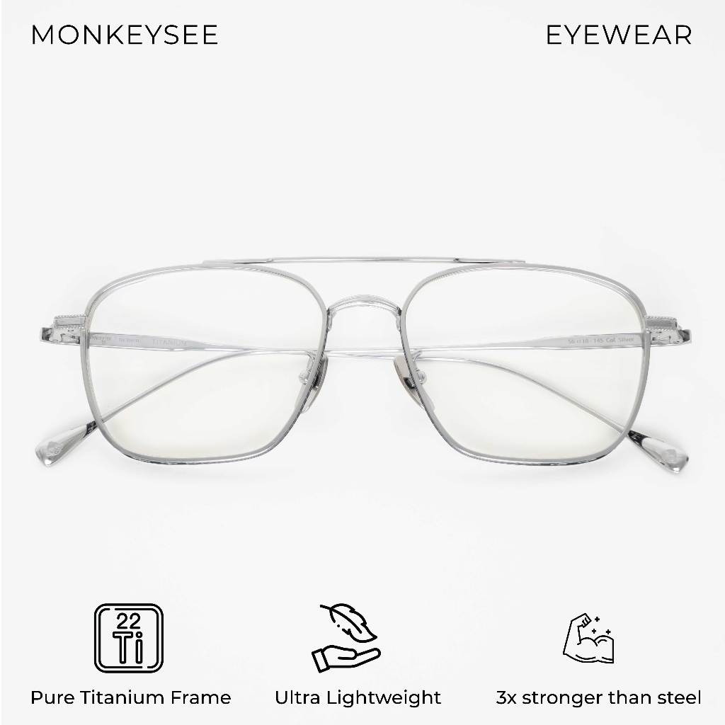 WEBBER Monkeysee Eyewear Kacamata minus silinder progresif photochormic bluechromic anti blueray Zei