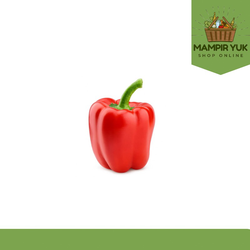 

Paprika merah 250gr-500gr | mampiryuk