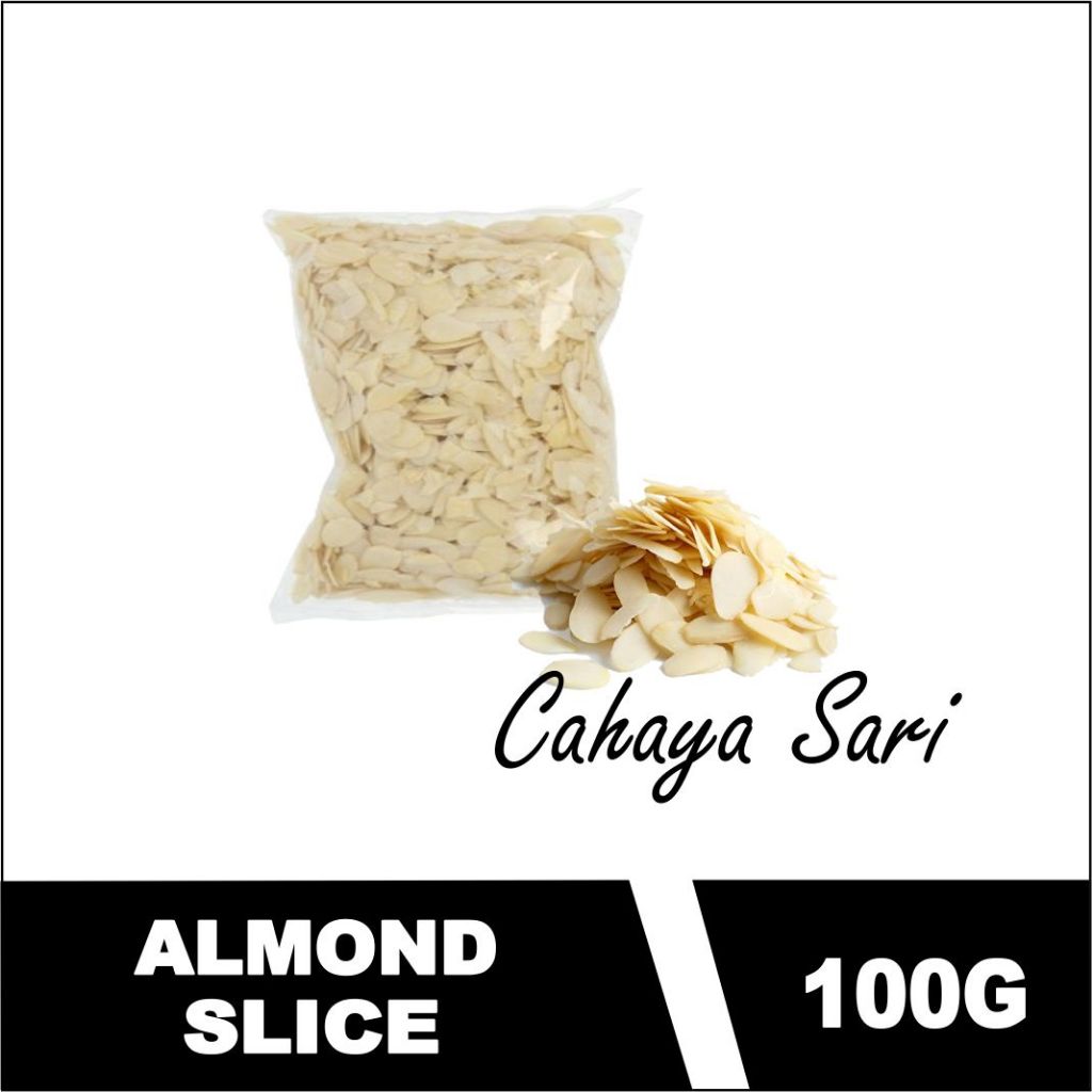 

ALMOND SLICE 40gr BEST PRODUCT / KACANG ALMOND SLICE / ALMOND SLICE MENTAH / KACANG