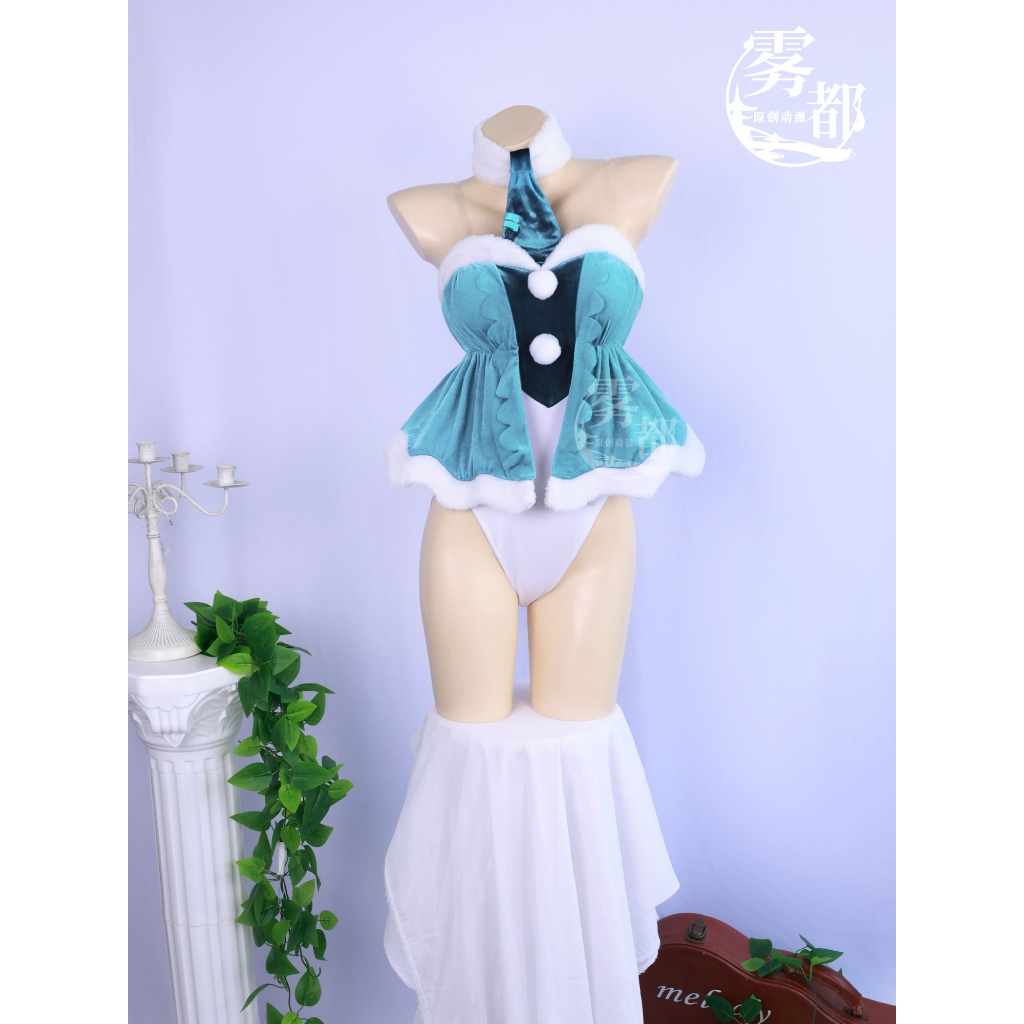 【wudu】 BiCute Bunnies cosplay Hatsune Miku (White Bunny Girl) cosplay costume and Hatsune Miku (Whit