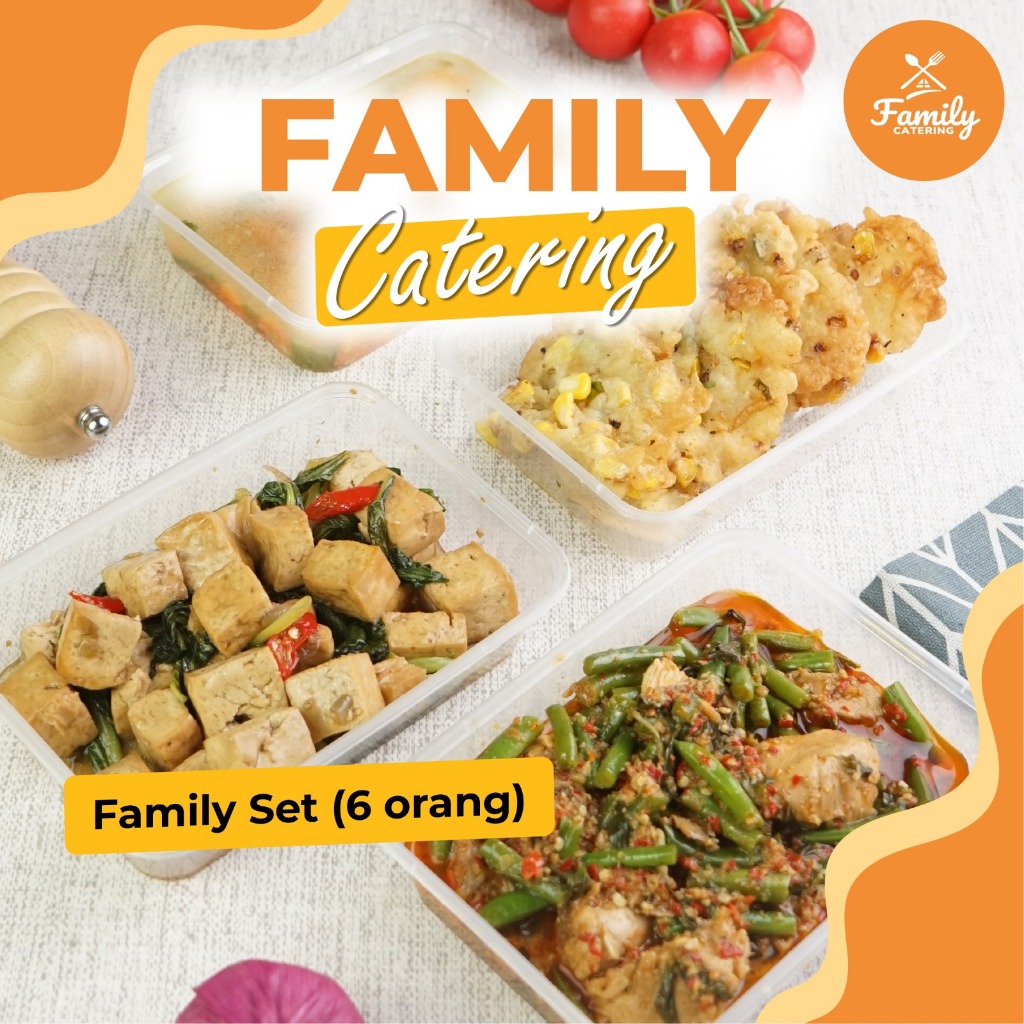 

Family Catering - 1 Week Family Set 6 orang | Catering Rumahan | Catering Kantoran