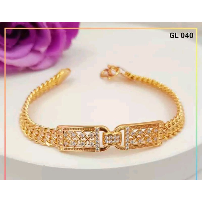 gelang emas wanita model rantai terbaru