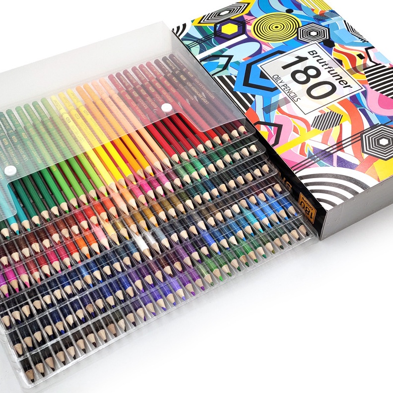 

TERBAIK Pensil Warna Brutfuner Painting Oil Pencil Artist Color Pencil Set 18