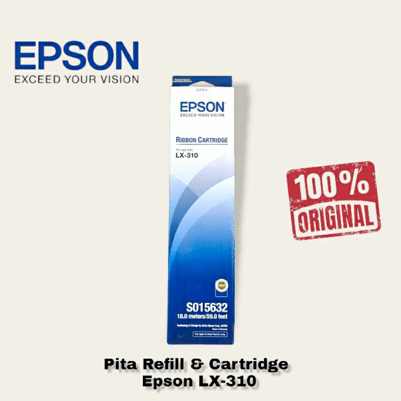 PITA RIBBON EPSON LX310 LX-310 LX 310 ORIGINAL