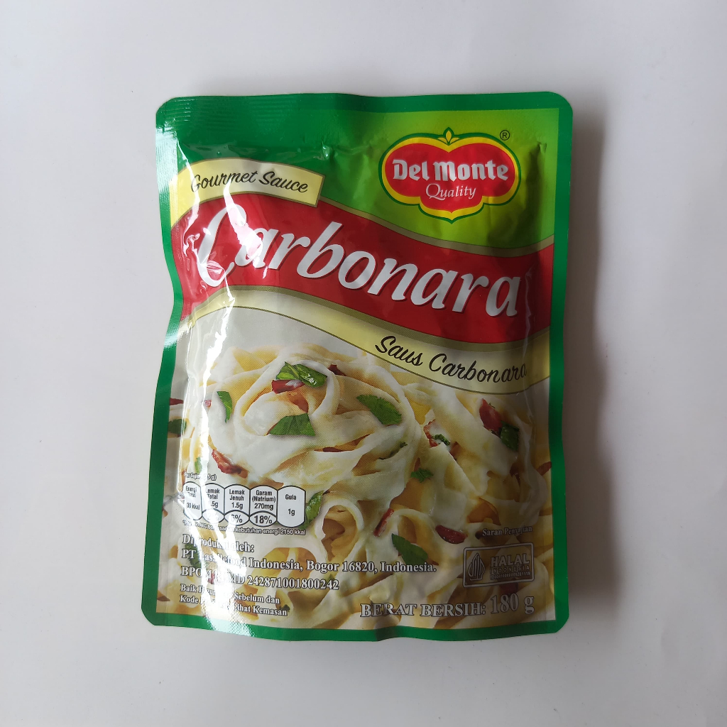 

Delmonte Carbonara 180g