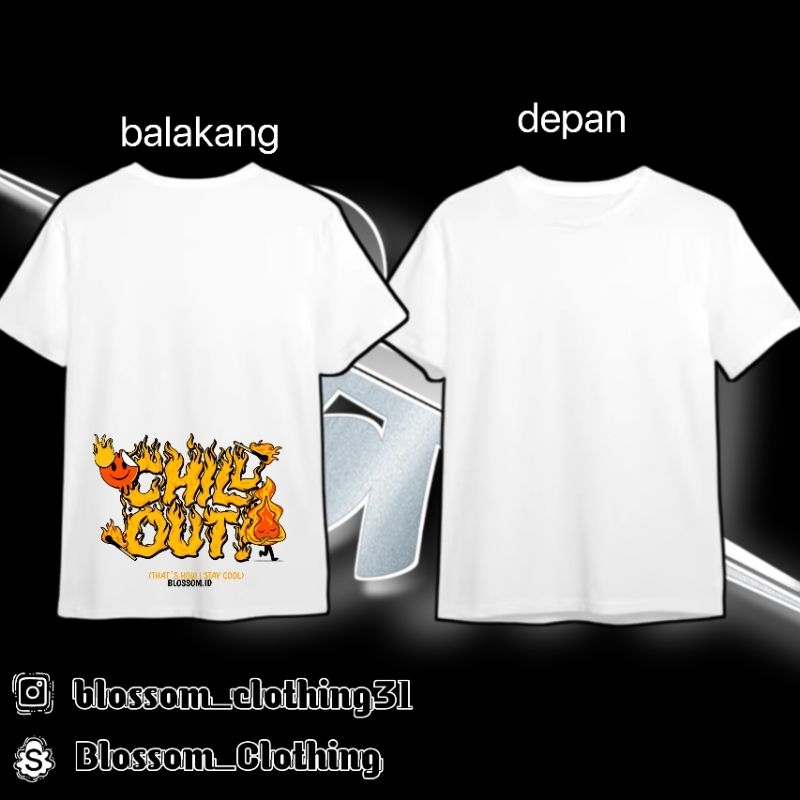 Blossom_T-shirt-kalem-white-kaos_distro_pria-kaos_kekinian_pria-kaos_pria