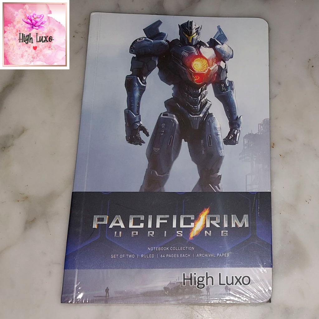 

Buku Notebook Pacific Rim Uprising Set Of Two Ruled 2 X 64 Pages Each Archival Paper NOTE Book NOTES IMPOR IMPORT ORIGINAL AUTHENTIC DIARY DIARI NOTE CATATAN COOL KEREN CUTE English LUXURY NOTEBOOK LUX LUXURIOUS MEWAH Fantasy FANTASI FIKSI FICTION KAWAII