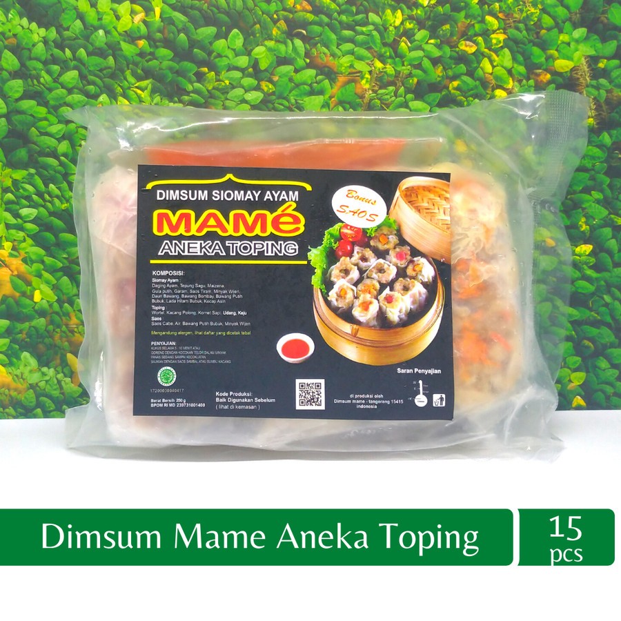 

Aneka Macam Dimsum MAME Paket Lengkap Joss | Udang & Toping Mix isi 10 Pcs