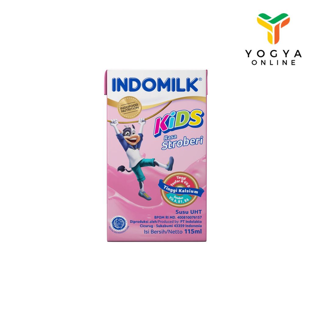 

Indomilk Kid Strawberry Uht 115 Ml